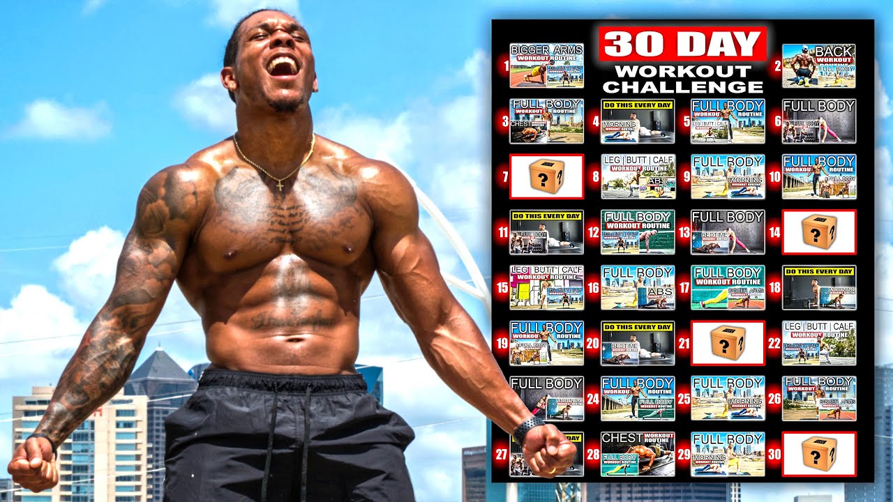 30 day full body pilates transform challenge